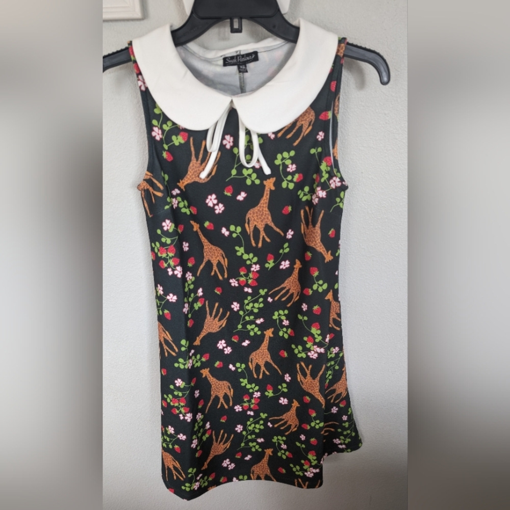 Giraffe Strawberry Dress